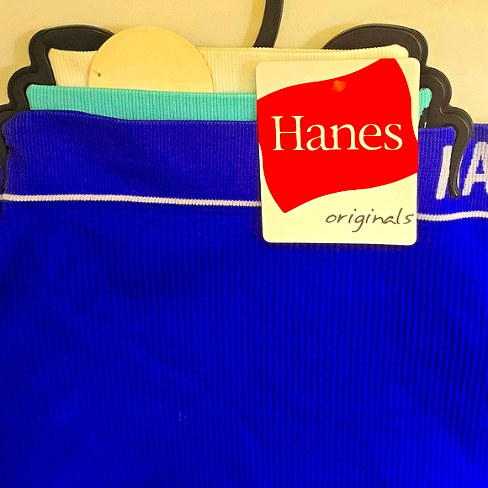 Hanes Women's Panties - White, Blue, Aqua